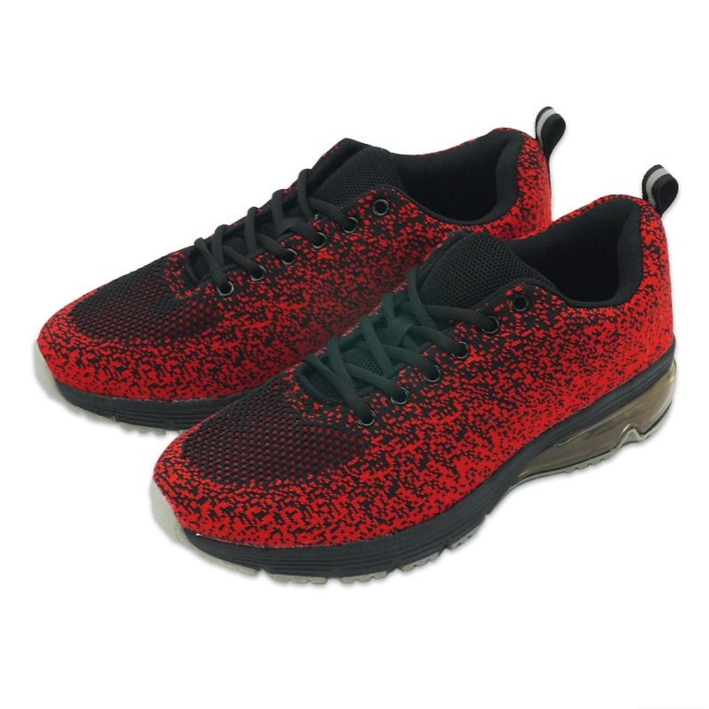 クッション性にすぐれたシューズ005Ｈ レッド, レッド（24.0）, 23.0cm