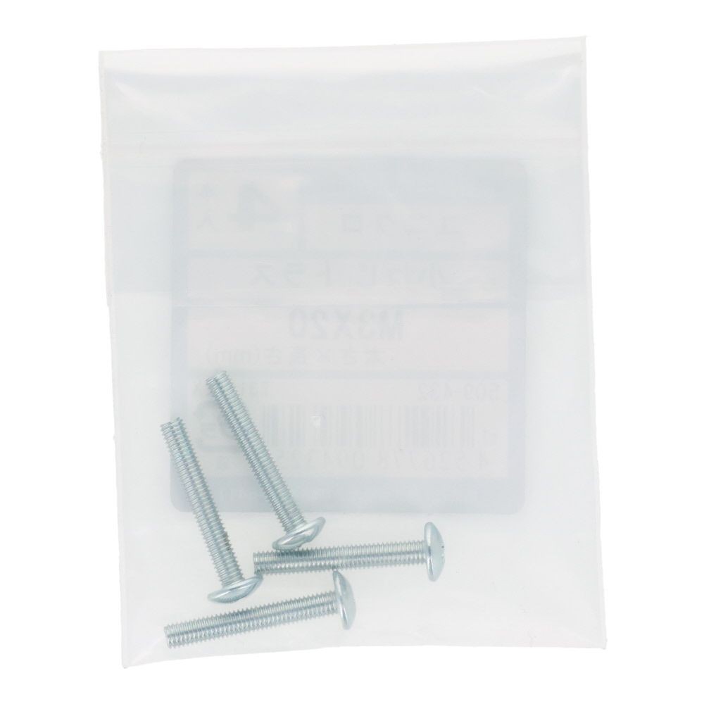 ユニクロ　小ねじ　トラス　Ｍ３&times;２０　４本入, 小ねじ, 4本入り