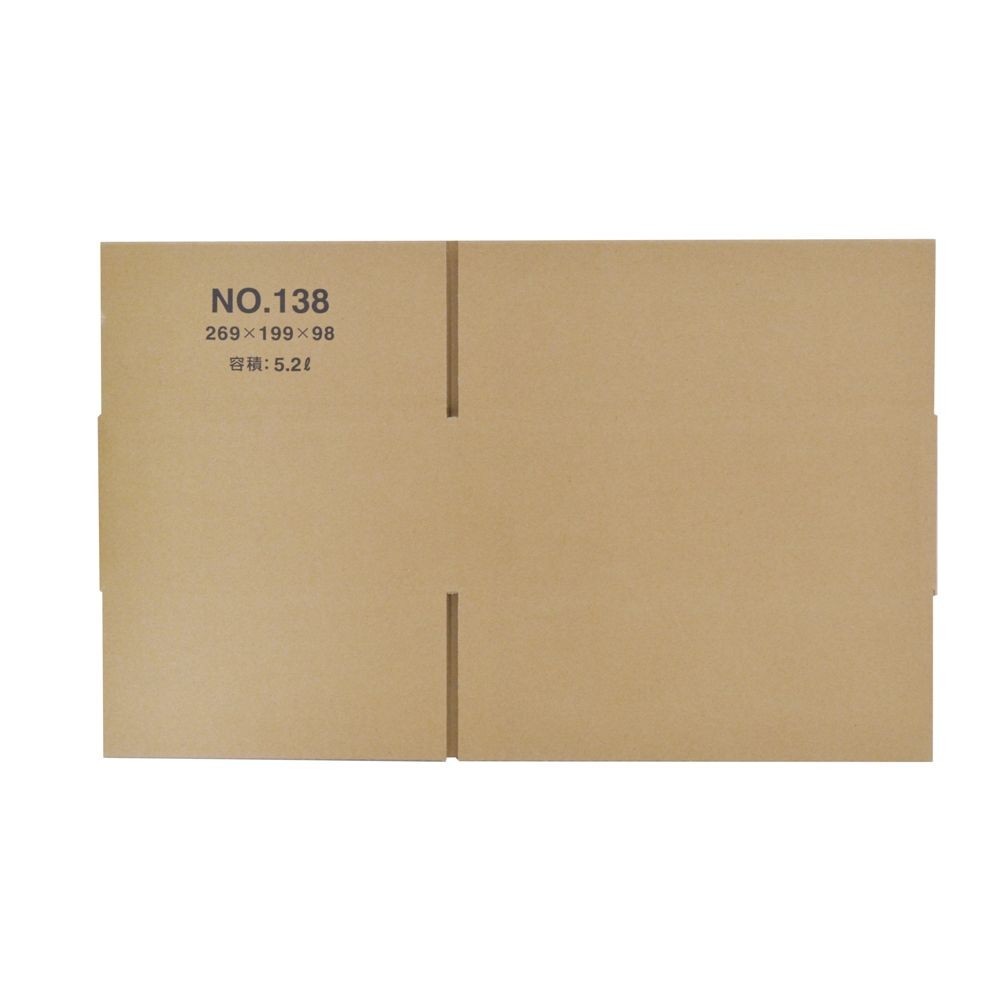 １３８　ダンボール（宅配便６０　Ｂ５サイズ）, -, 60