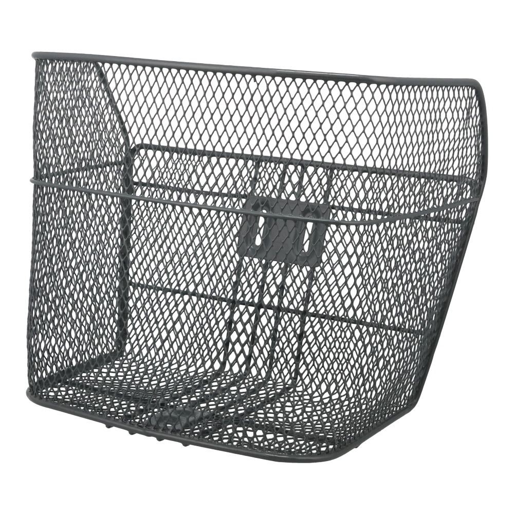 メッシュ前カゴ　大, グレー, 大