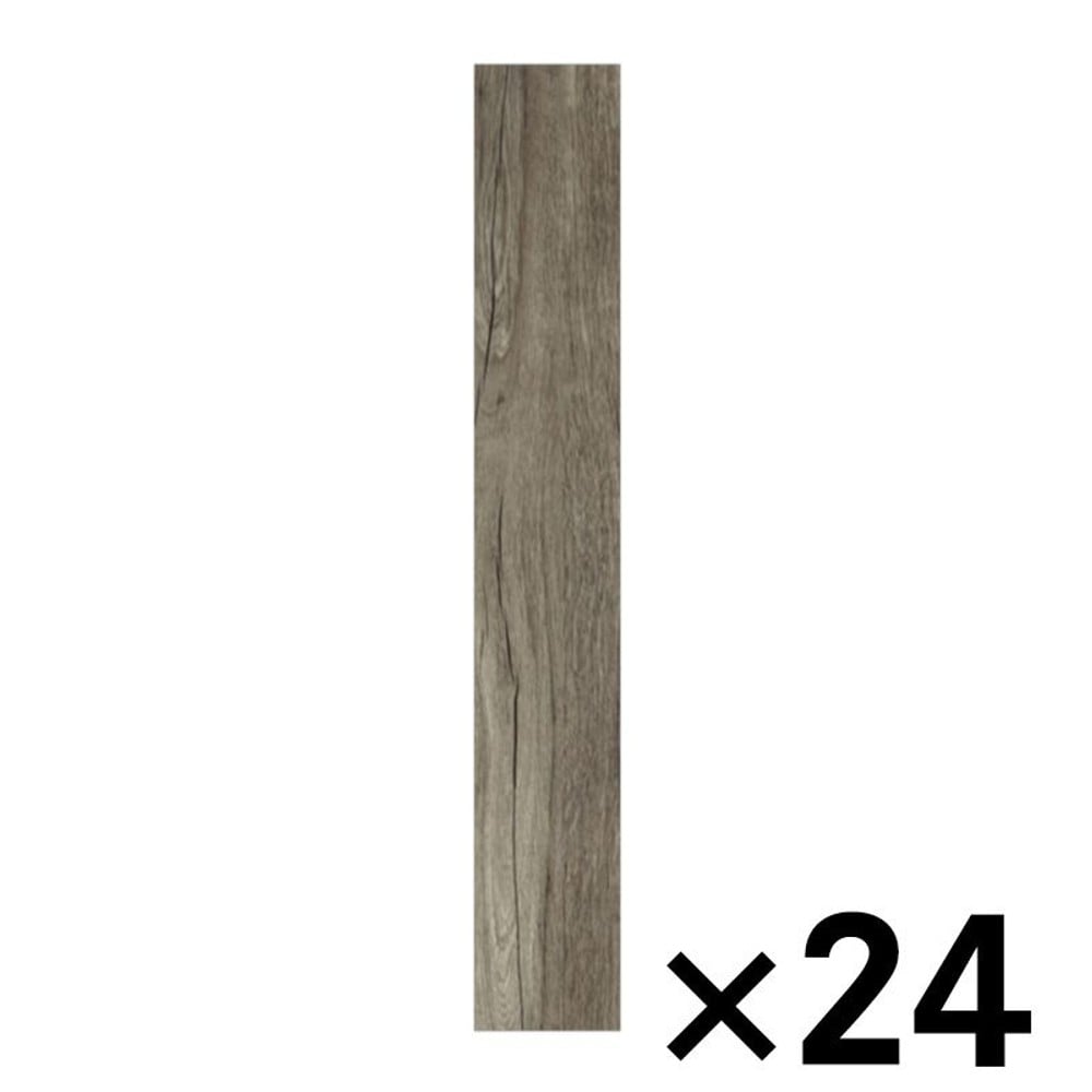 ゆかペタ106　ヴィンテージ古木ホワイト 約15&times;90ｃｍ &times;24枚セット, ヴィンテージホワイト, 約15&times;90ｃｍ