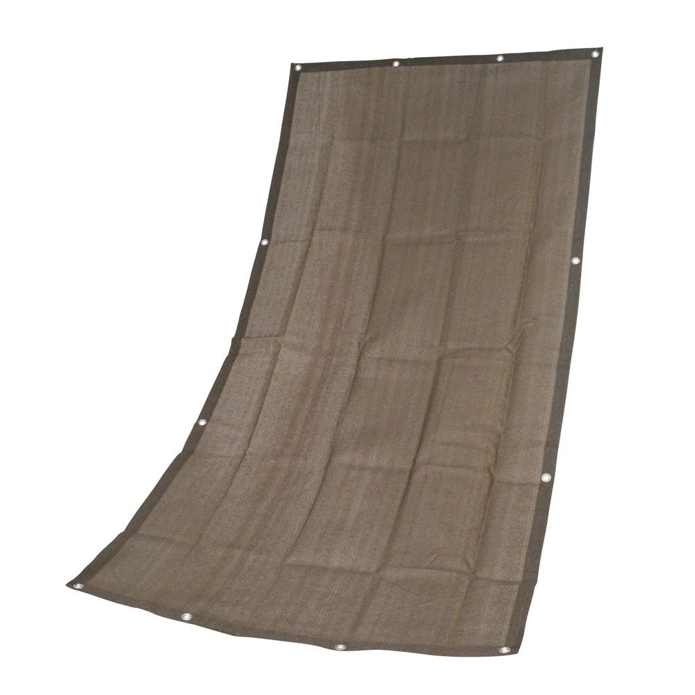 日よけオーニング  ナチュラルブラウン, ナチュラルブラウン（100&times;200）, 100&times;200cm