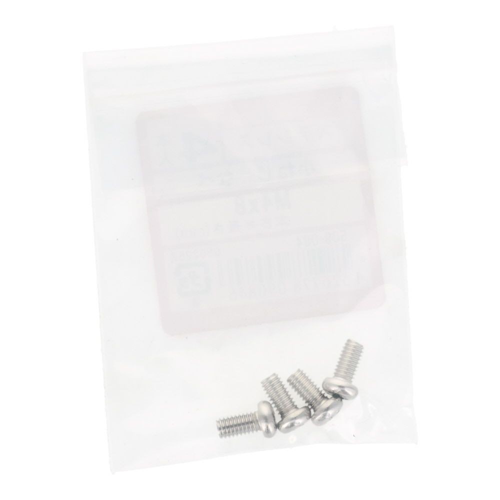 ＯＨＳＡＴＯ　ステン　コネジ　ナベ　Ｍ４&times;８, ステンレス, 4本入り