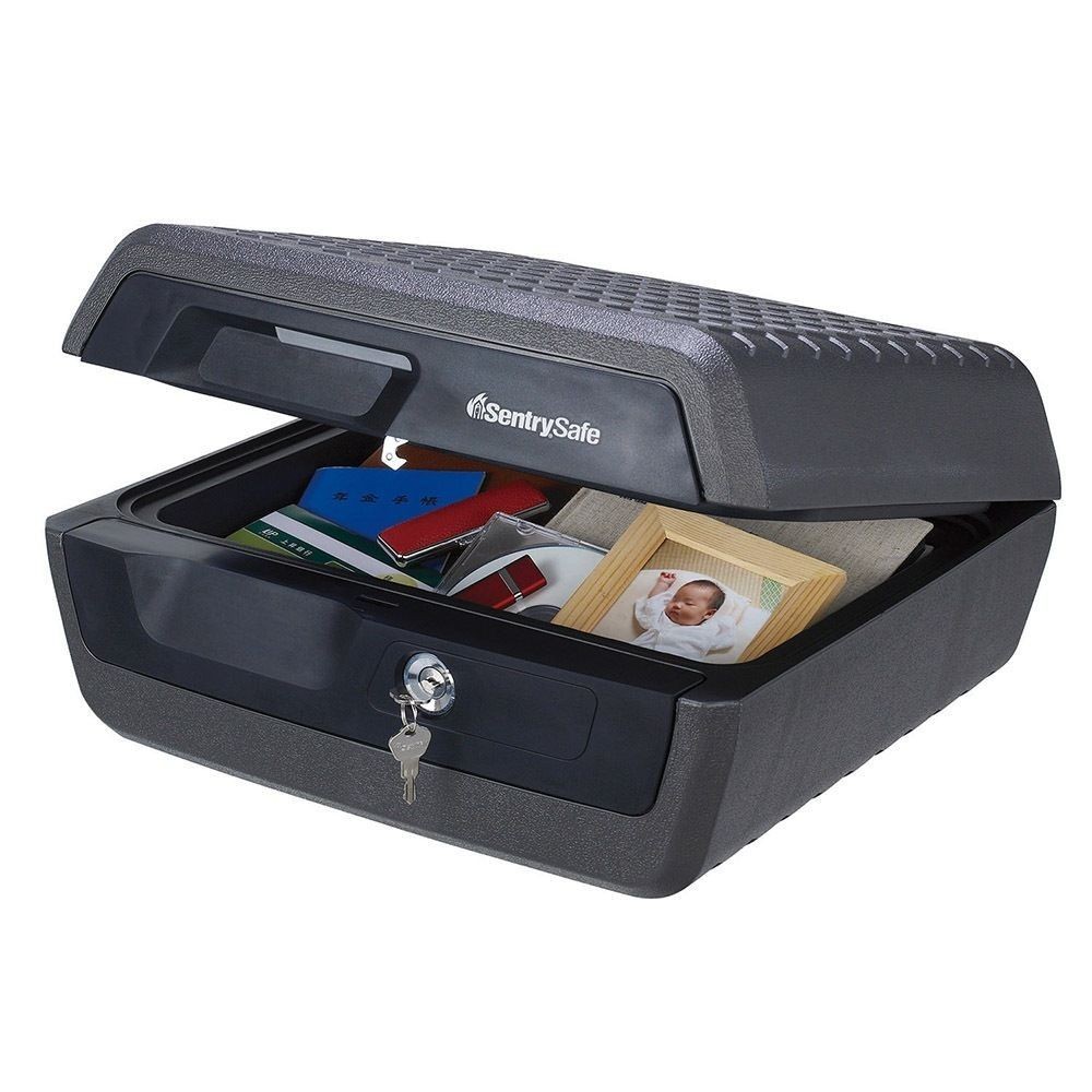 セントリー ポータブル耐火・防水保管庫 CHW30100, ブラック, CHW30100