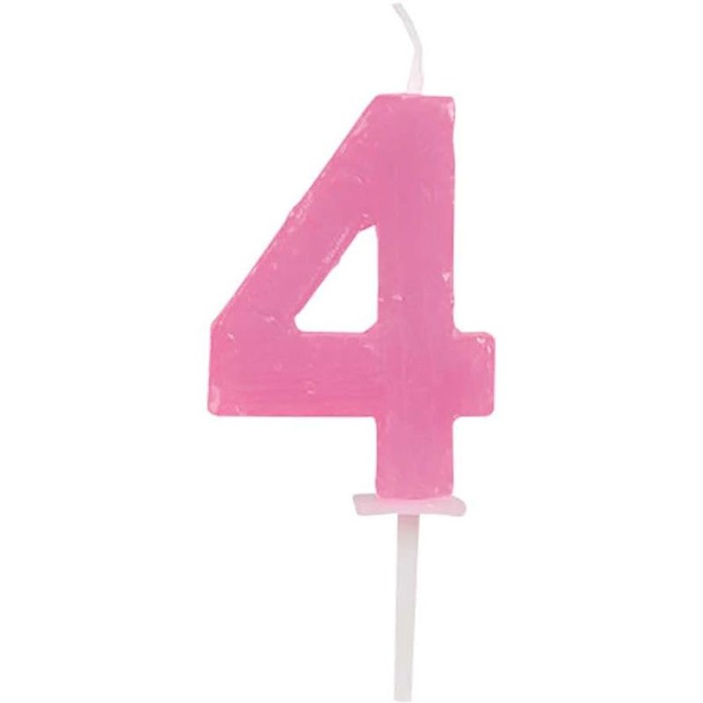 数字キャンドル4, その他カラー４, No.4