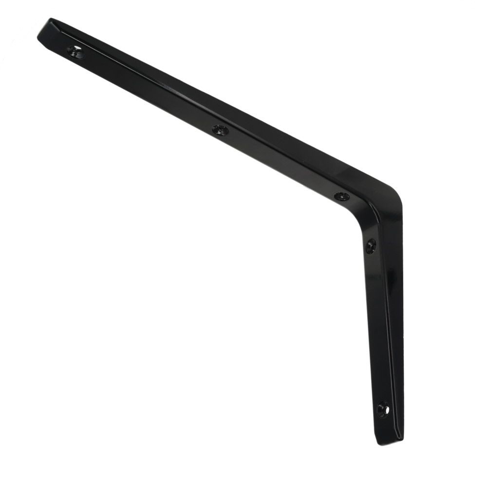 アルミ棚受け ブラック ２００&times;３００&times;２５ｍｍ, ブラック, 200&times;300&times;25mm