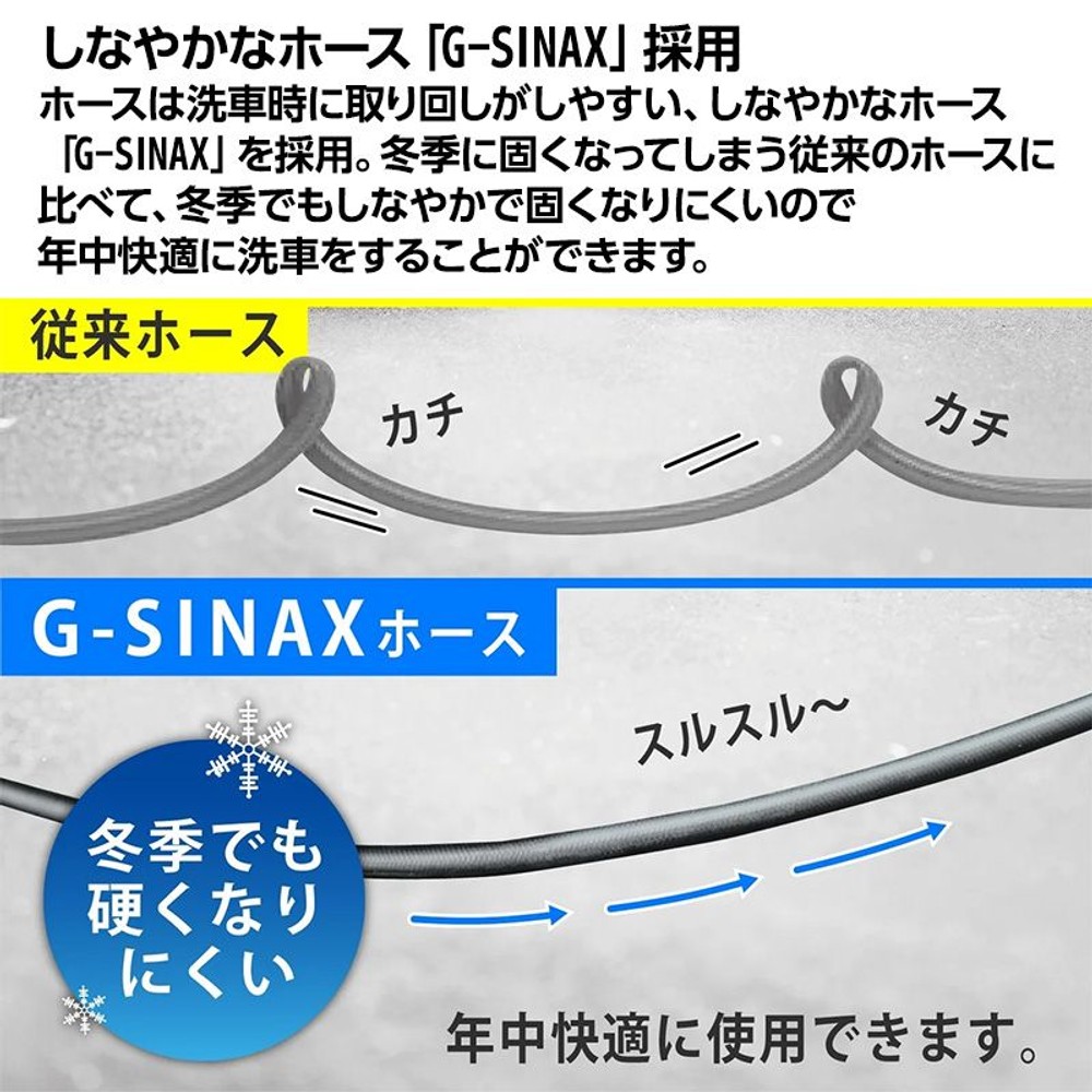 グリーンライフ 洗車ホースリール15ｍ G-EVO Plus SPR-GEYP15 ホースガード付き, ブラック, 幅235mm&times;奥行365mm&times;高さ340mm