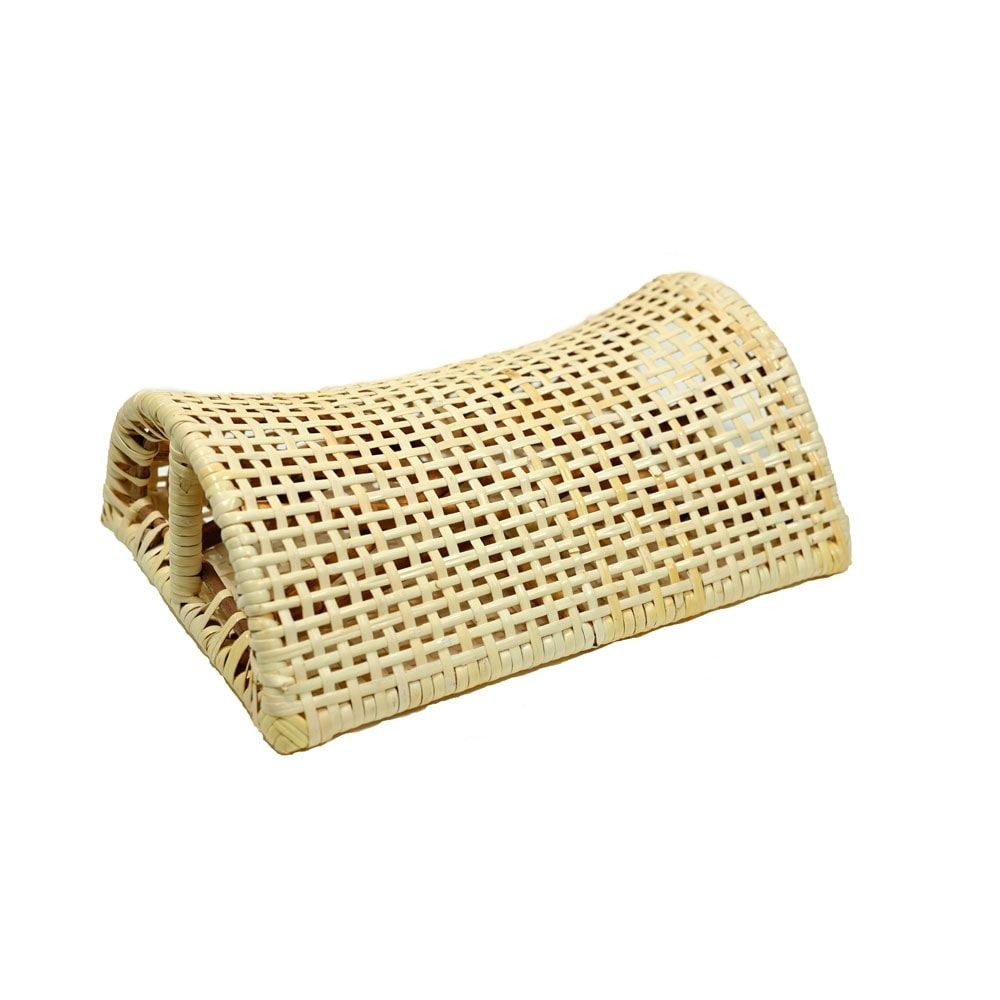 籐枕　半円タイプ　30&times;20&times;10cm