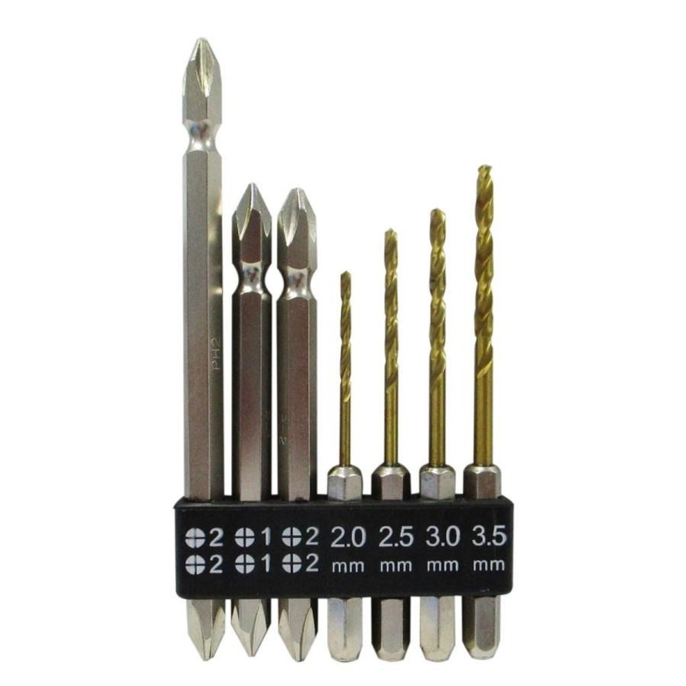 グレートツール ビット＆ドリルセット 7pcs GTH-02D, ビット・ドリルセット, GTH-02D