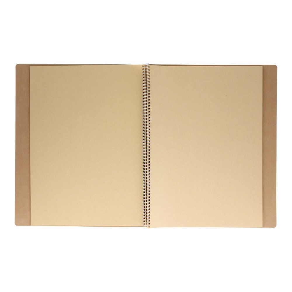 コクヨ　スクラップブック　スパイラルとじ　A4, 茶, A4