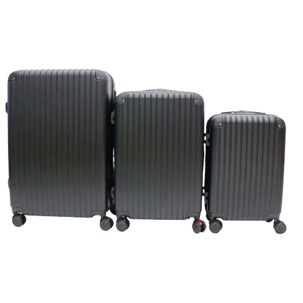 キャリーケース　Aタイプ　ブラック　SMLセット, ブラック, -