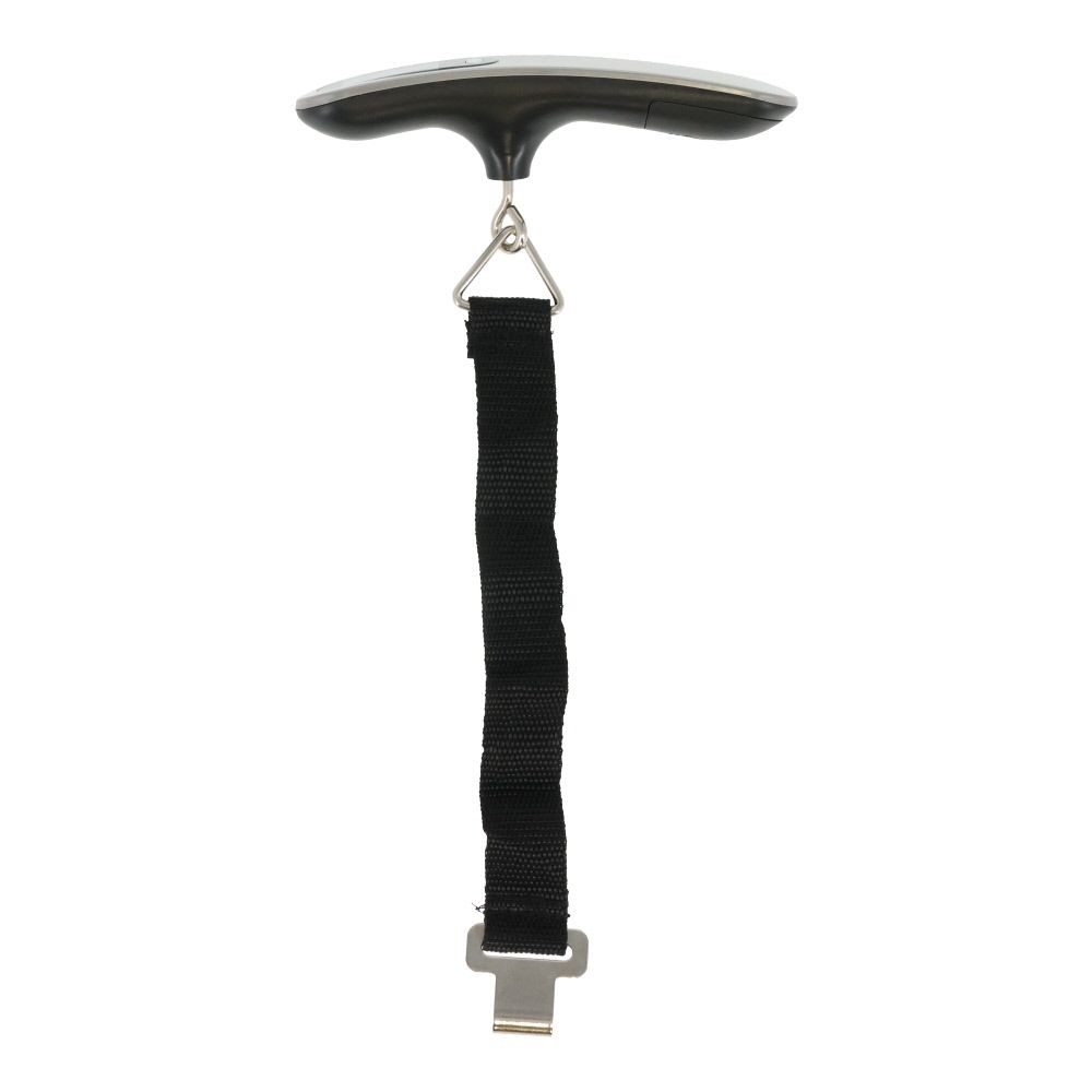 【数量限定】WIZ’A ウィザ 吊り下げ式デジタルはかり, シルバー×ブラック, 計測重量50kgまで