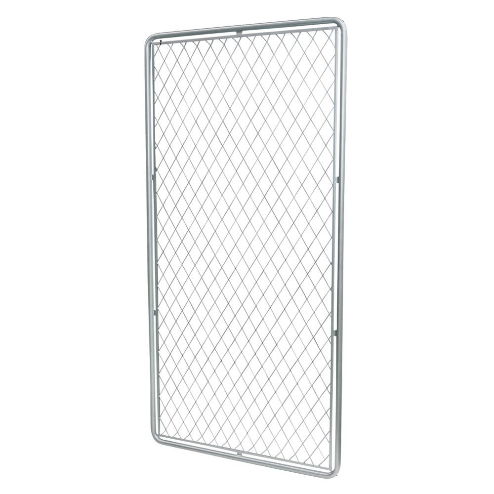 カスタムフェンス シルバー 幅９０ｃｍ×２５．４Φ, シルバー(90), 90cm