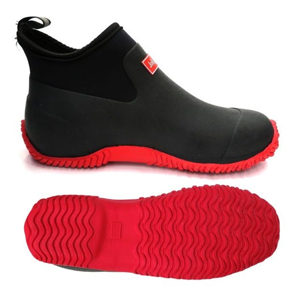 足にぴったり防水ブーツ ブラック ジョリーウォーク, ブラック, 23.0cm