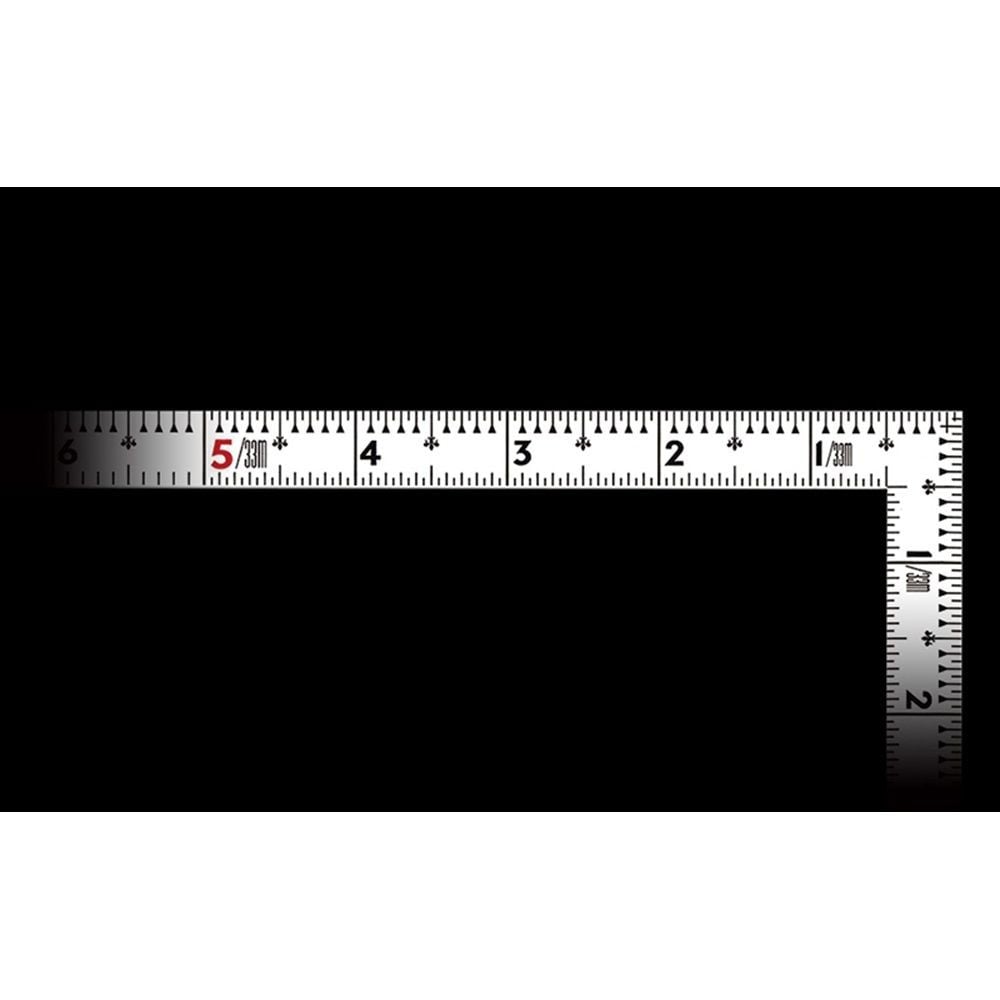 曲尺同厚 ホワイト 1尺6寸表裏同目 名作, ホワイト, 1尺6寸