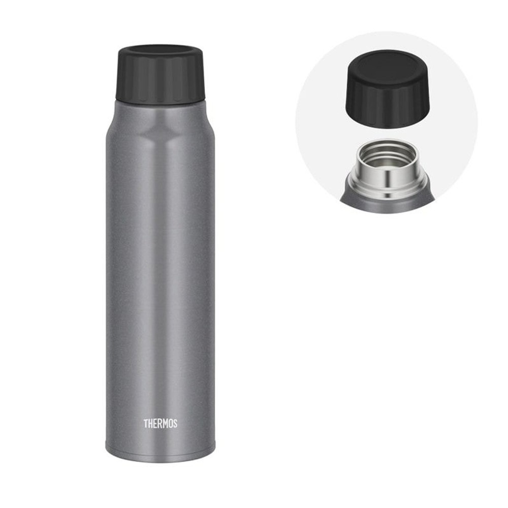サーモス　保冷炭酸飲料ボトル ＦＪＫー１０００ ＳＬ, シルバー, 1.0L