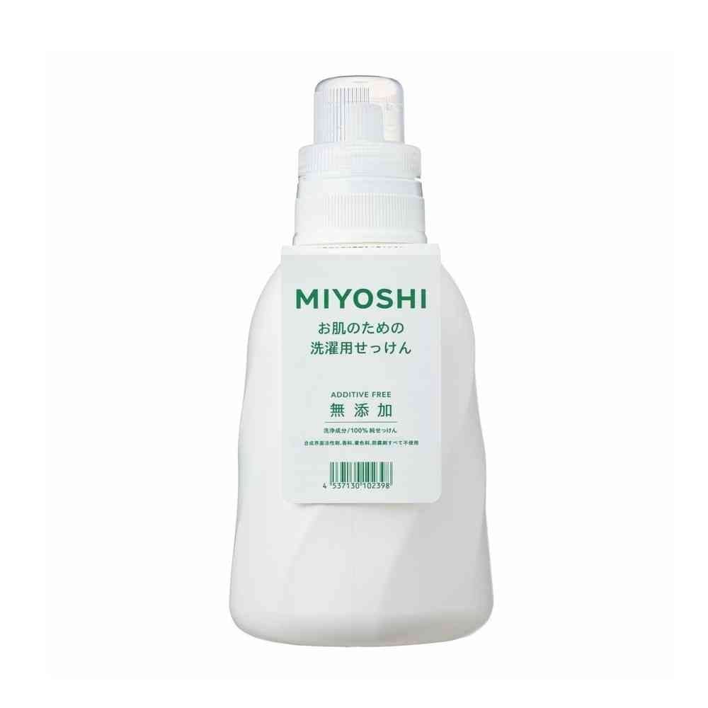 無添加 お肌のための洗濯用液体せっけん　ボトル　1100ml, 本体, 1100ml