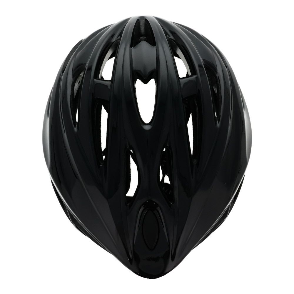 サイクルスポーツヘルメット Lサイズ, ブラック, L（58-61cm）