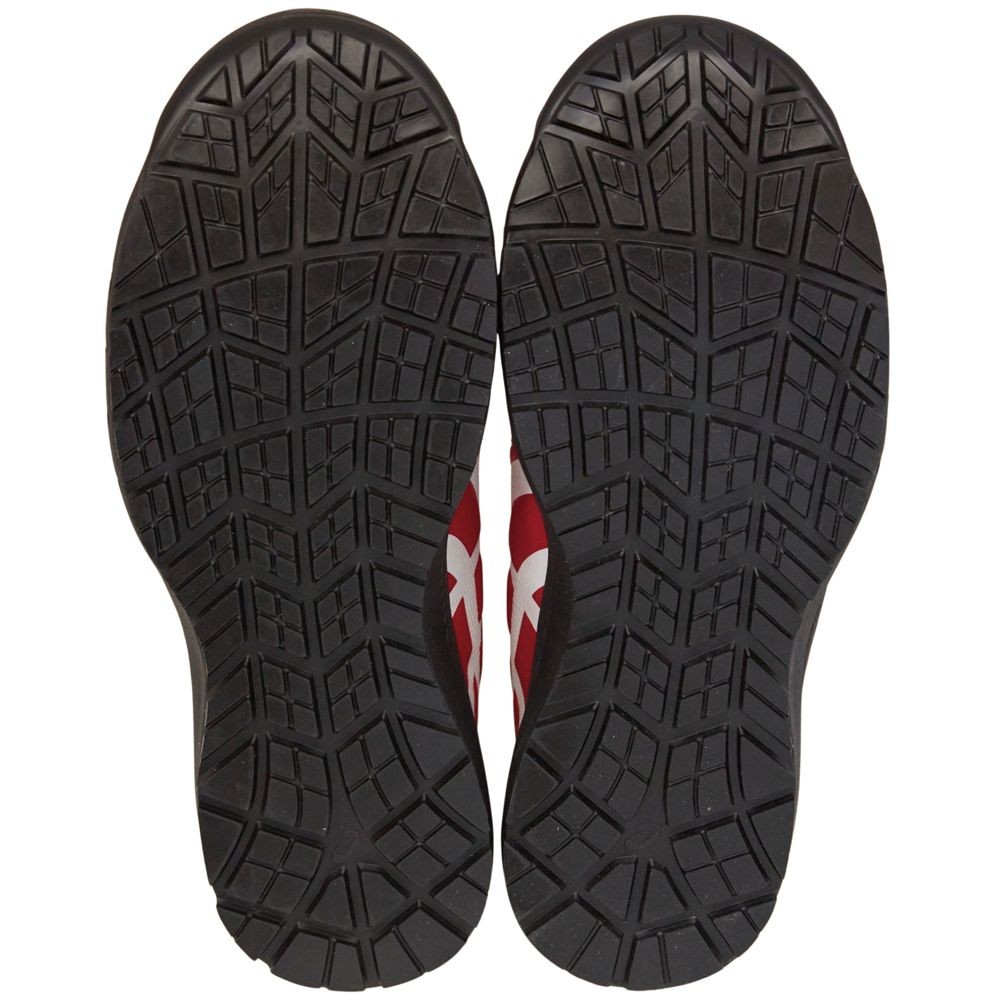 アシックス（ASICS） ウィンジョブCP113 クラシックレッド×ホワイト, クラシックレッド×ホワイト, 25.5cm