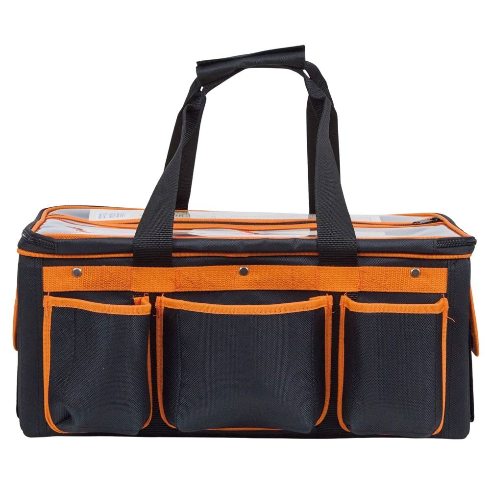 ＷＭ　ツールバッグ蓋付　ＷＭーＴＢ１０３, オレンジ・ブラック, 蓋付