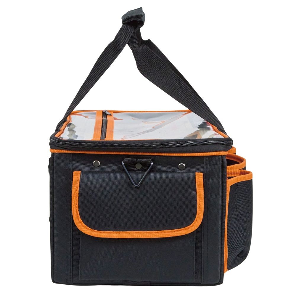 ＷＭ　ツールバッグ蓋付　ＷＭーＴＢ１０３, オレンジ・ブラック, 蓋付