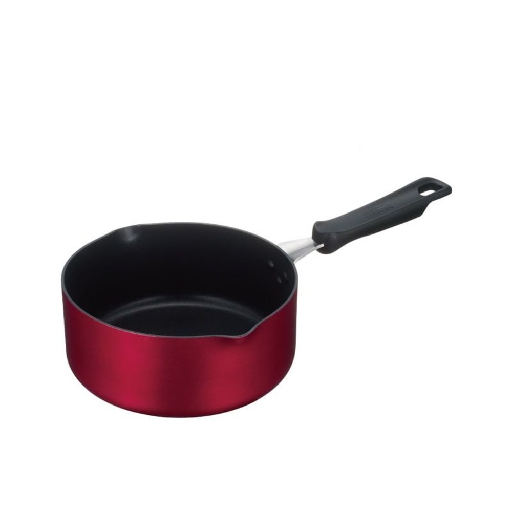 サーモス　デュラブルコートクックパン　ＩＨ対応　ＫＮＡー０１８Ｓ　レッド, レッド, 18cm