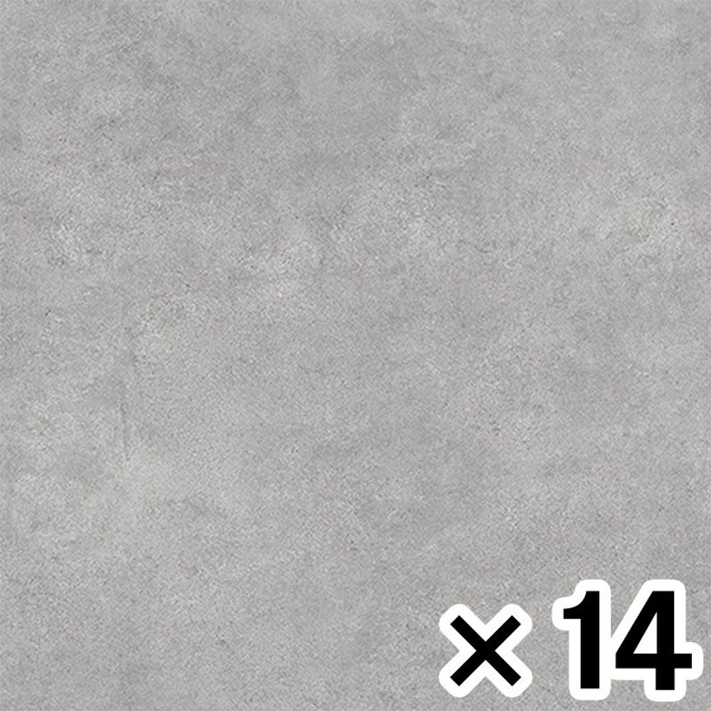 東リ ロイヤルストーン ＰＳＴ４０２０&times;14枚セット, スムースコンクリート, 幅450mm&times;奥行450mm&times;高さ3mm