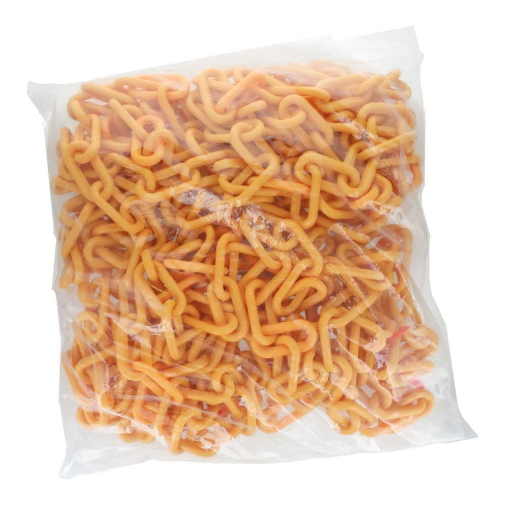 プラスチックチェーン　＃８　黄（約１０ｍパック）, 黄, 1個入り
