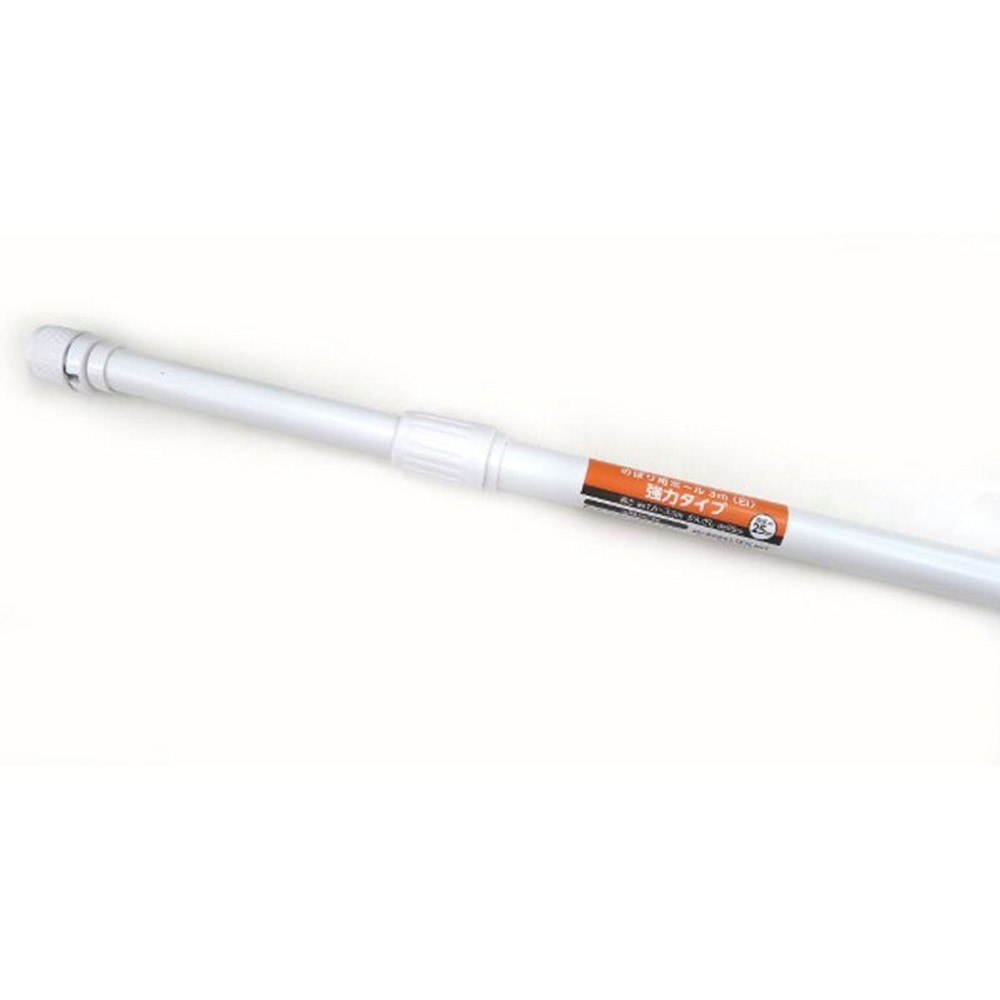 のぼり用ポール3ｍ　白　強力タイプ, 白, 3m