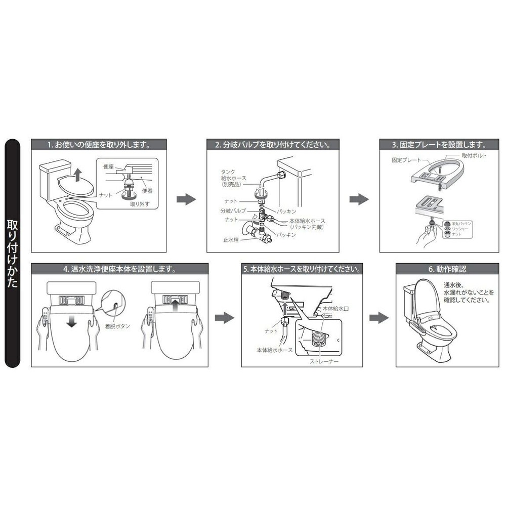 温水洗浄便座 ＡＲＫーＨ220, ホワイト, ARK-H
