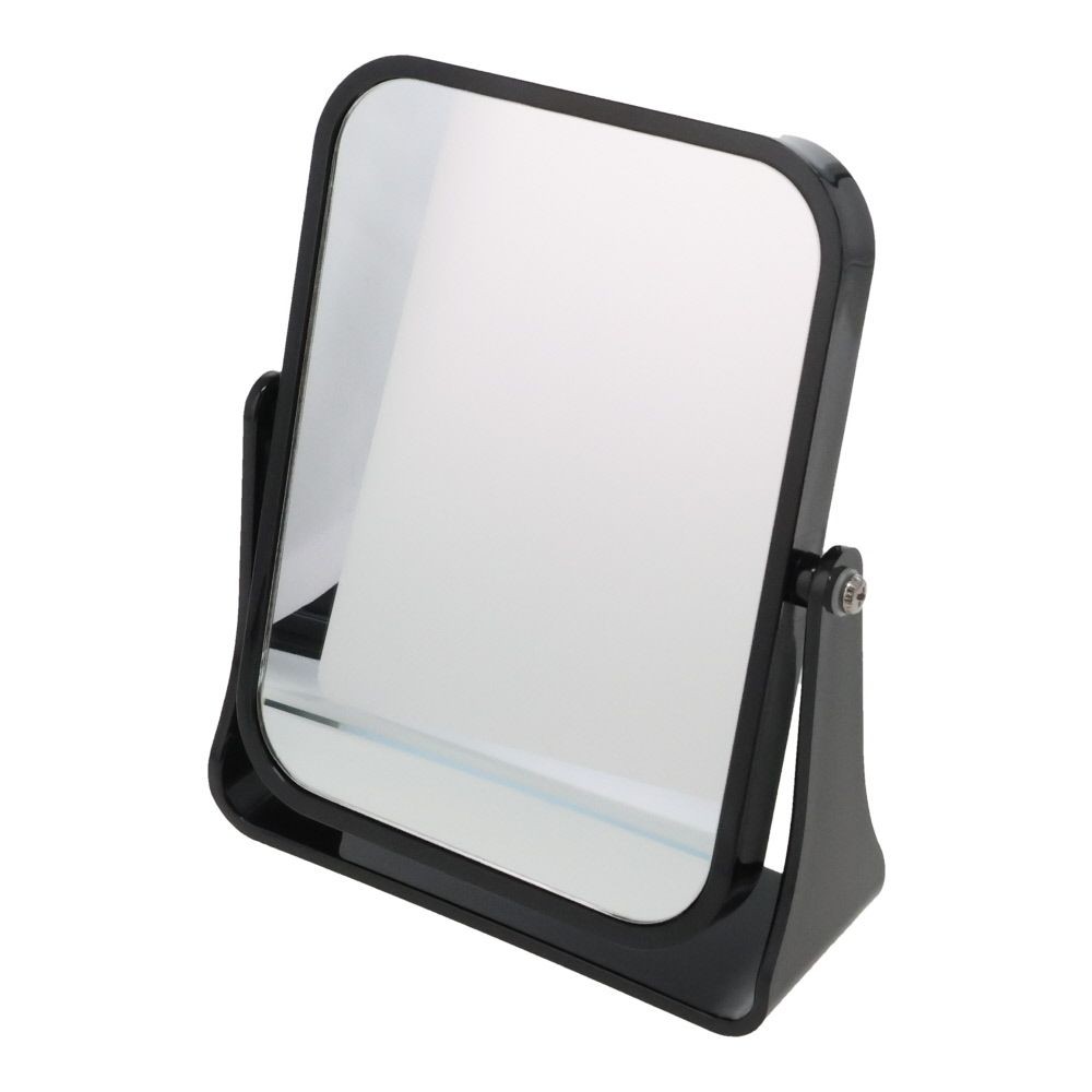 卓上　拡大鏡角ブラック　５倍／１倍, ブラック, 角型
