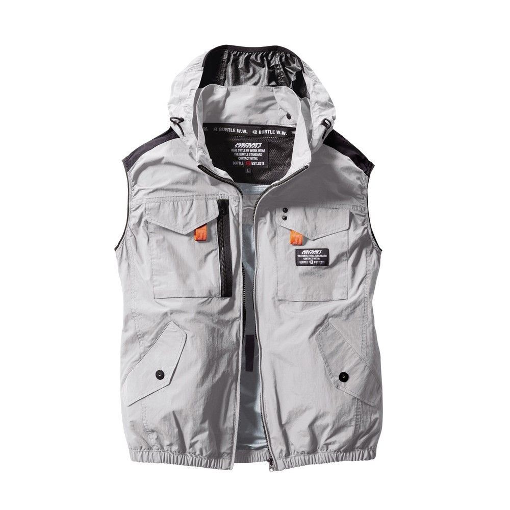 BURTLE AIRCRAFT バートル エアークラフト 【2024年モデル】 AC1154 アッシュグレー, アッシュグレー(M), Mサイズ