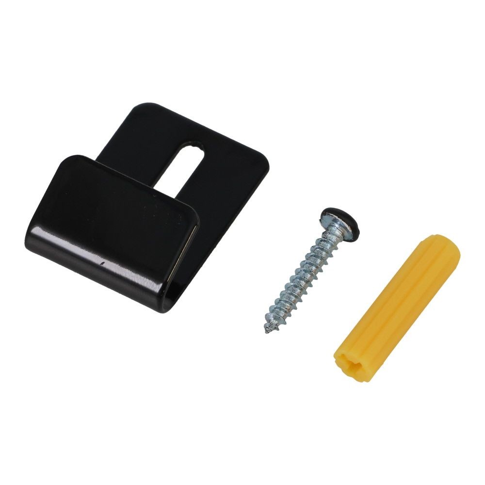 JN-1　ネット取付金具　　（1P4個入）, 黒, 4個入り
