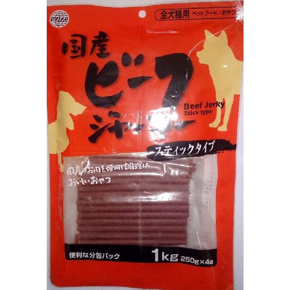 国産ビーフジャーキースティックタイプ１ｋｇ, -, 1.0kg