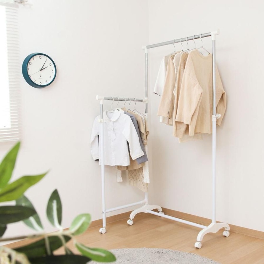 不二貿易  3ＷＡＹ　ハンガー　93225 【メーカー直送・代引不可】, ホワイト, 93225