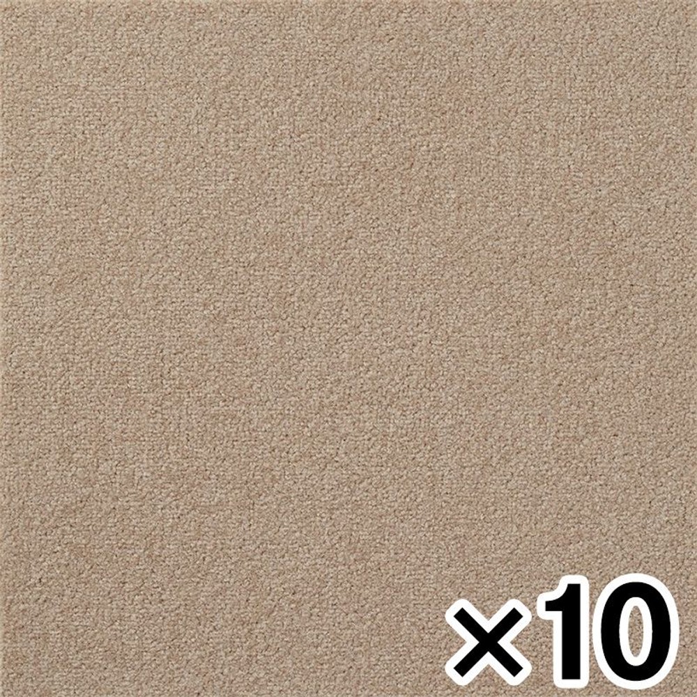 ウィズペットフロアー　約40Ｘ40ＣＭ　マロン &times;10枚セット, マロン, 約40&times;40cm