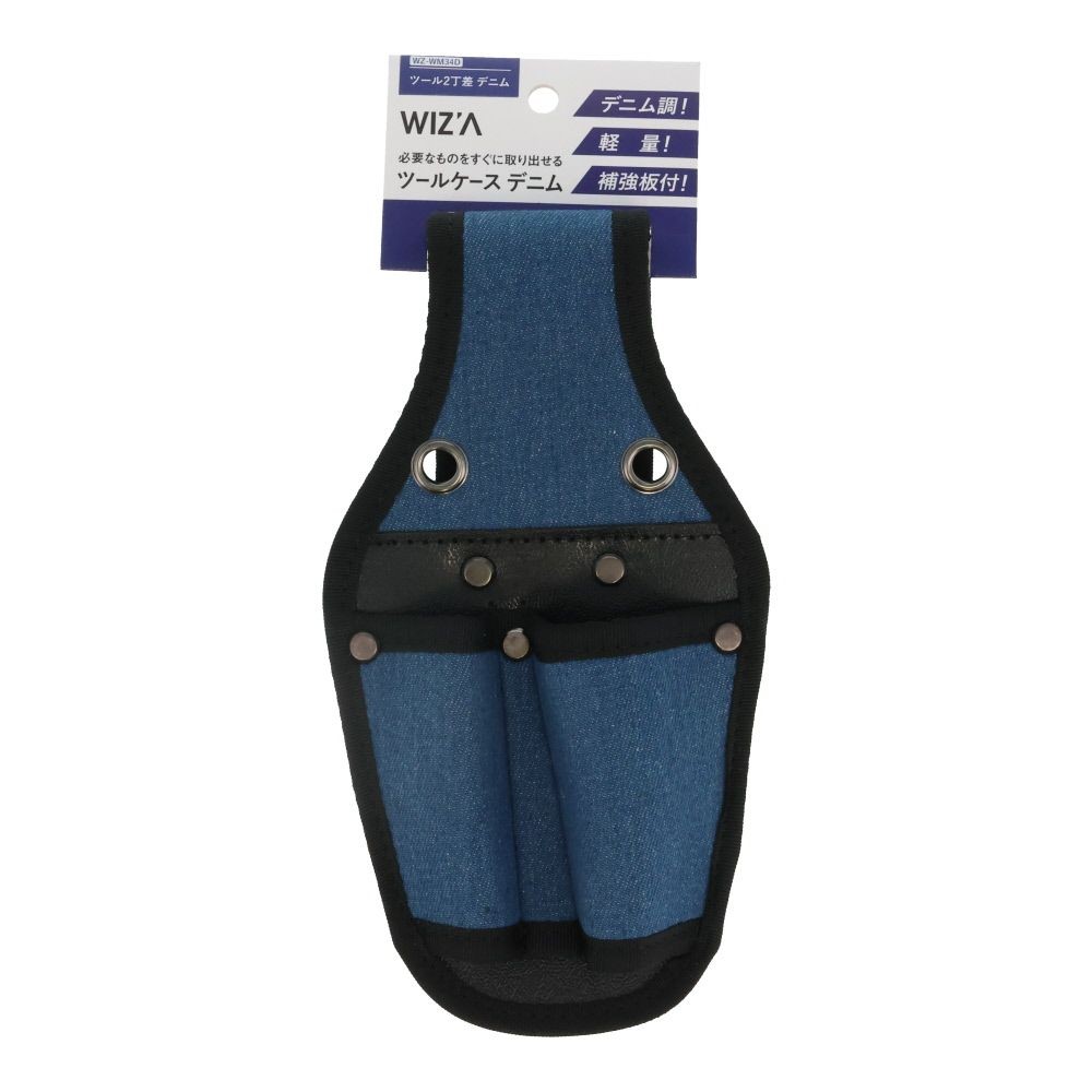 ウイザ  WIZ'A  ツール2丁差　デニム　ＷＭ34Ｄ, デニム, ツール2丁差し