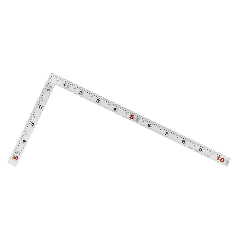 曲尺平ぴた シルバー 30cm／1尺併用目盛, シルバー, 30cm／1尺