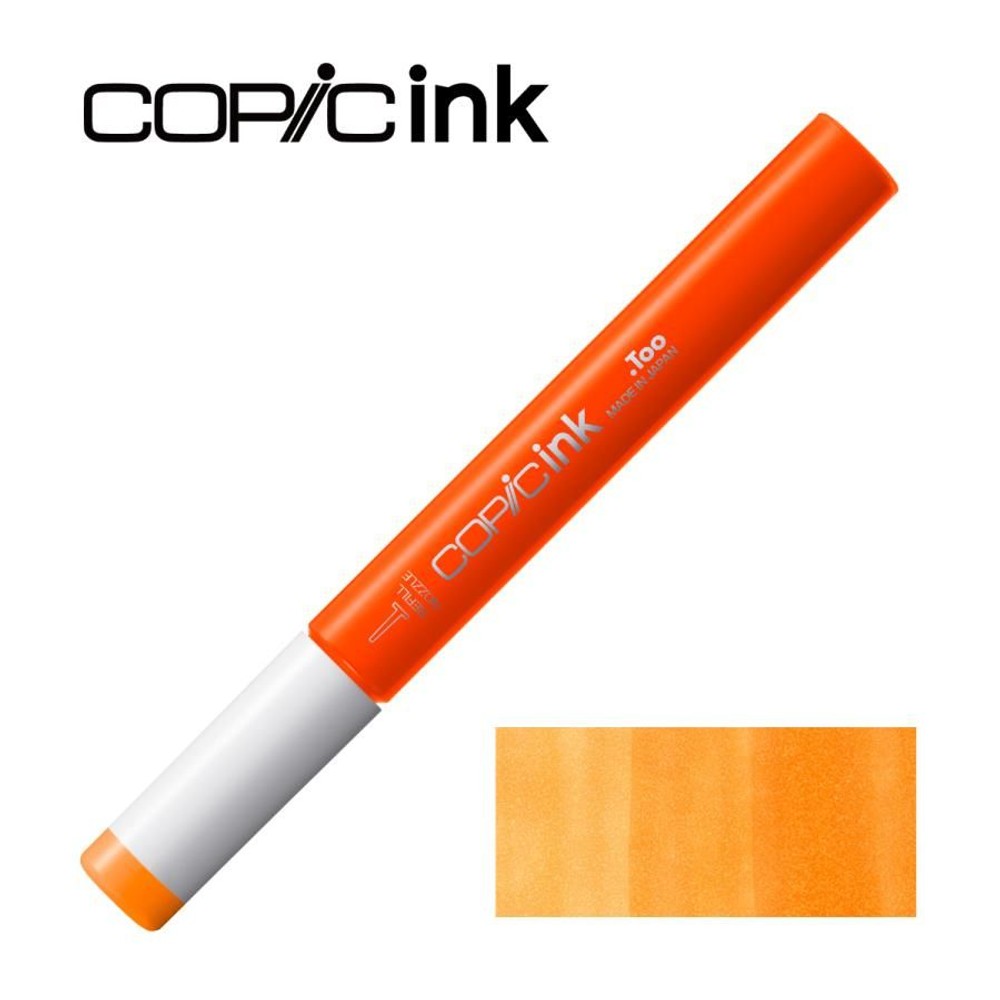 コピックインク FYR Fluorescent Orange (FYR1 Fluorescent Orange), FTR1, コピックインク 