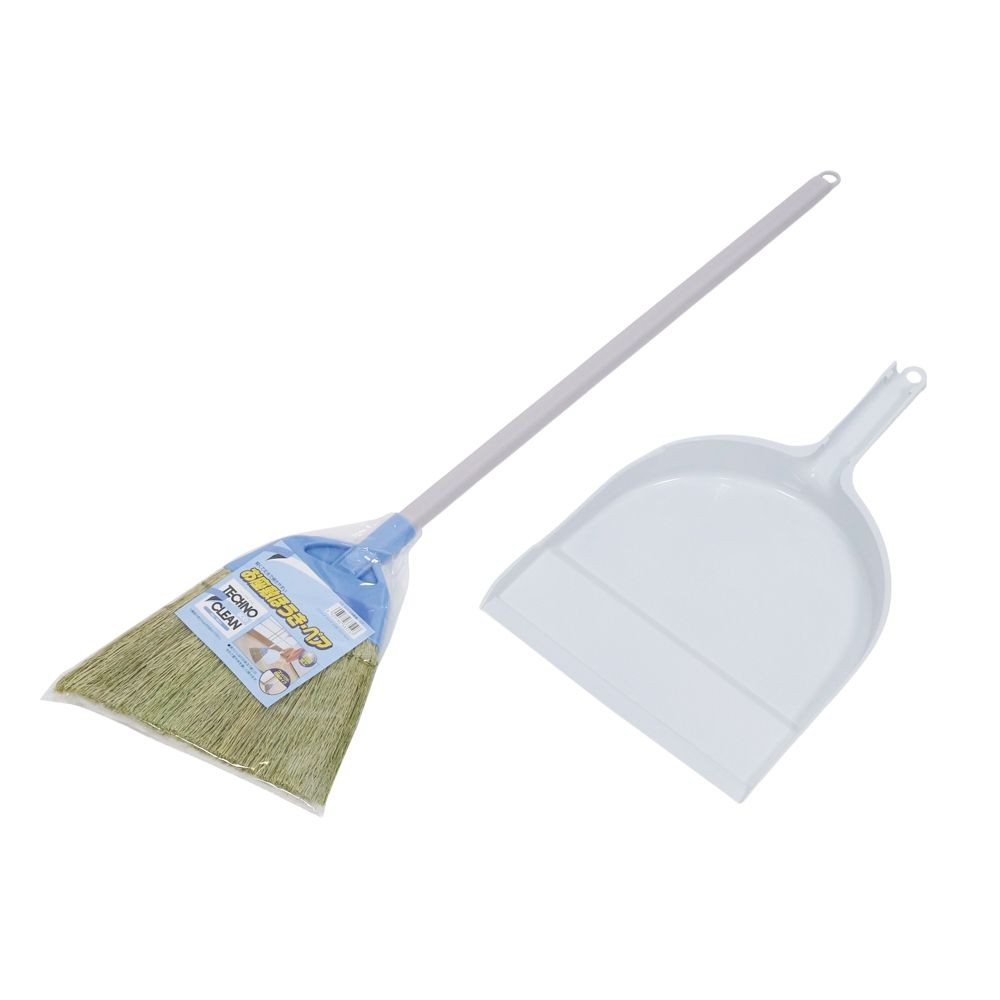 お座敷ほうき　ペア, ほうき・ちりとりセット, 1セット