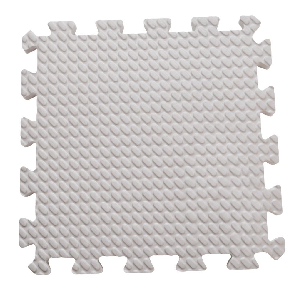 WIZ'A ウィザ 抗菌ジョイントバスマット, グレー, 32&times;32cm