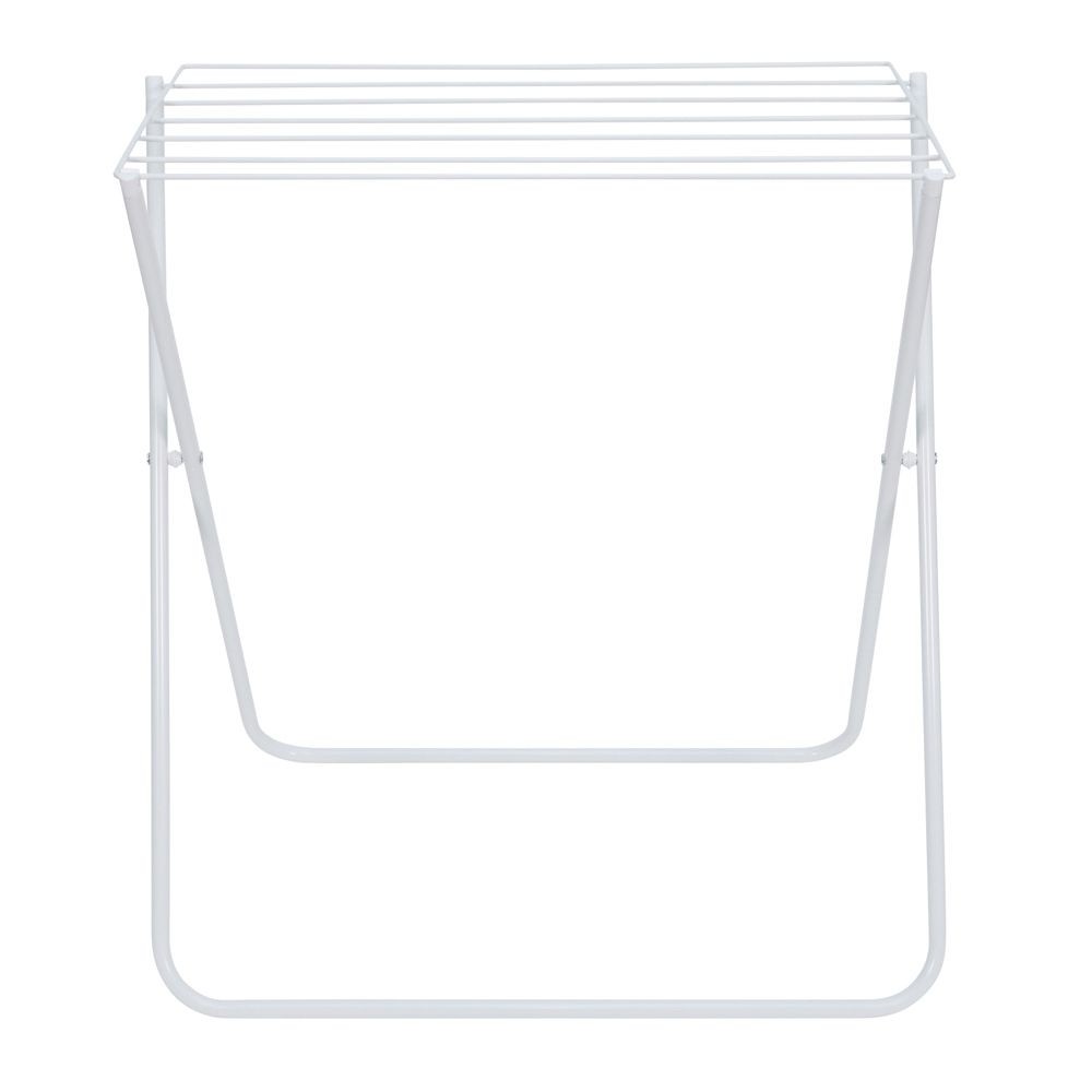 デザイン　タオルハンガースタンド７枚掛け, ホワイト, 7枚掛け