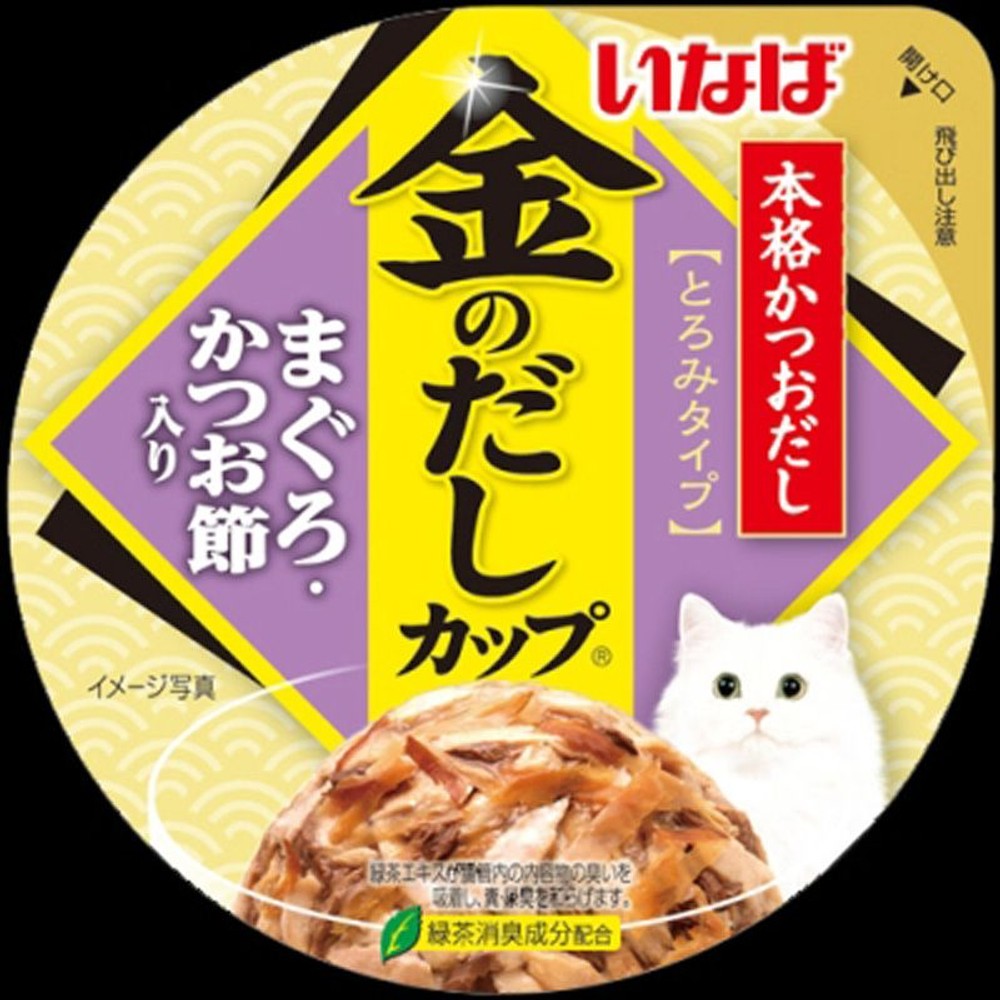 いなば 金のだしカップ　まぐろかつお節入り　70ｇ, まぐろかつお節入り, 70g