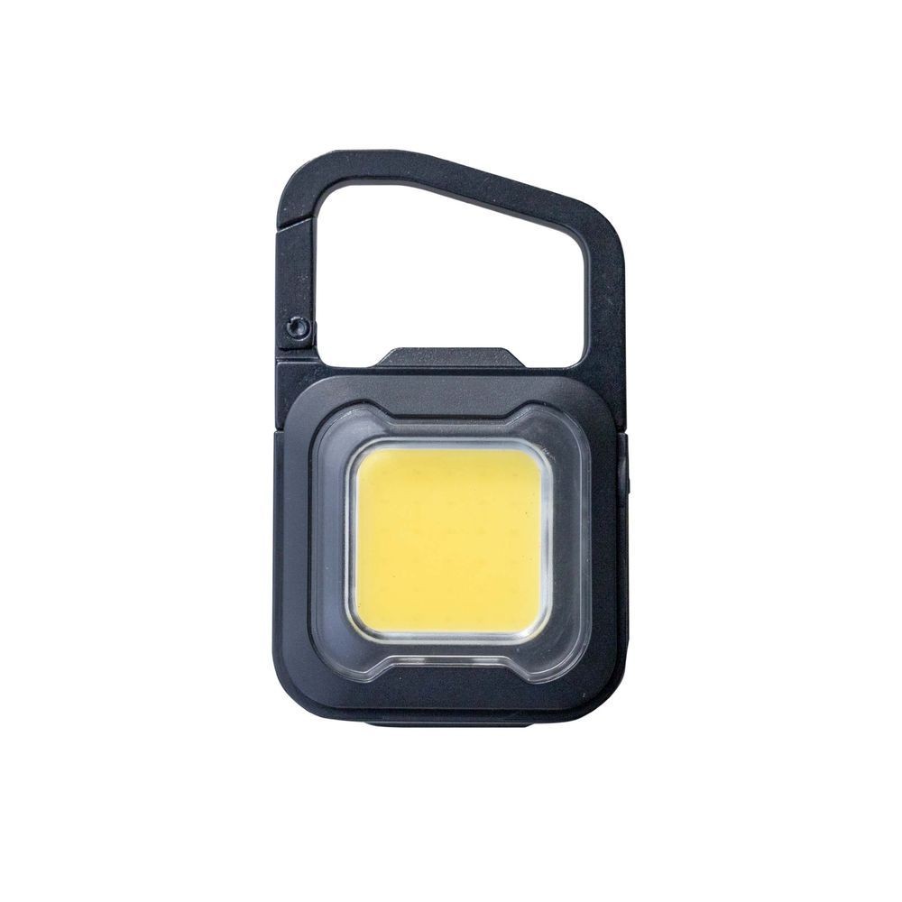 ムサシ（MUSASHI） 充電式　スーパーフラッシュライト　６W　６００ルーメン　ブラック COB-WL005BK, 黒, 600lm