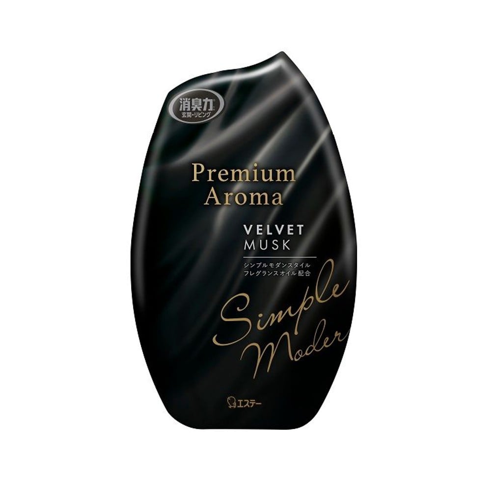 消臭力　Premium Aroma　ベルベットムスク　玄関・リビング用, ベルベットムスク, 400ml