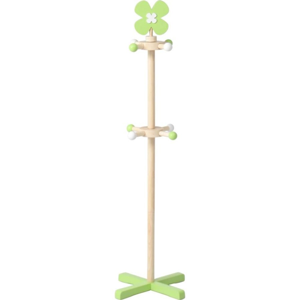 不二貿易  キッズポールハンガー　クローバー 【メーカー直送・代引不可】, グリーン, クローバー