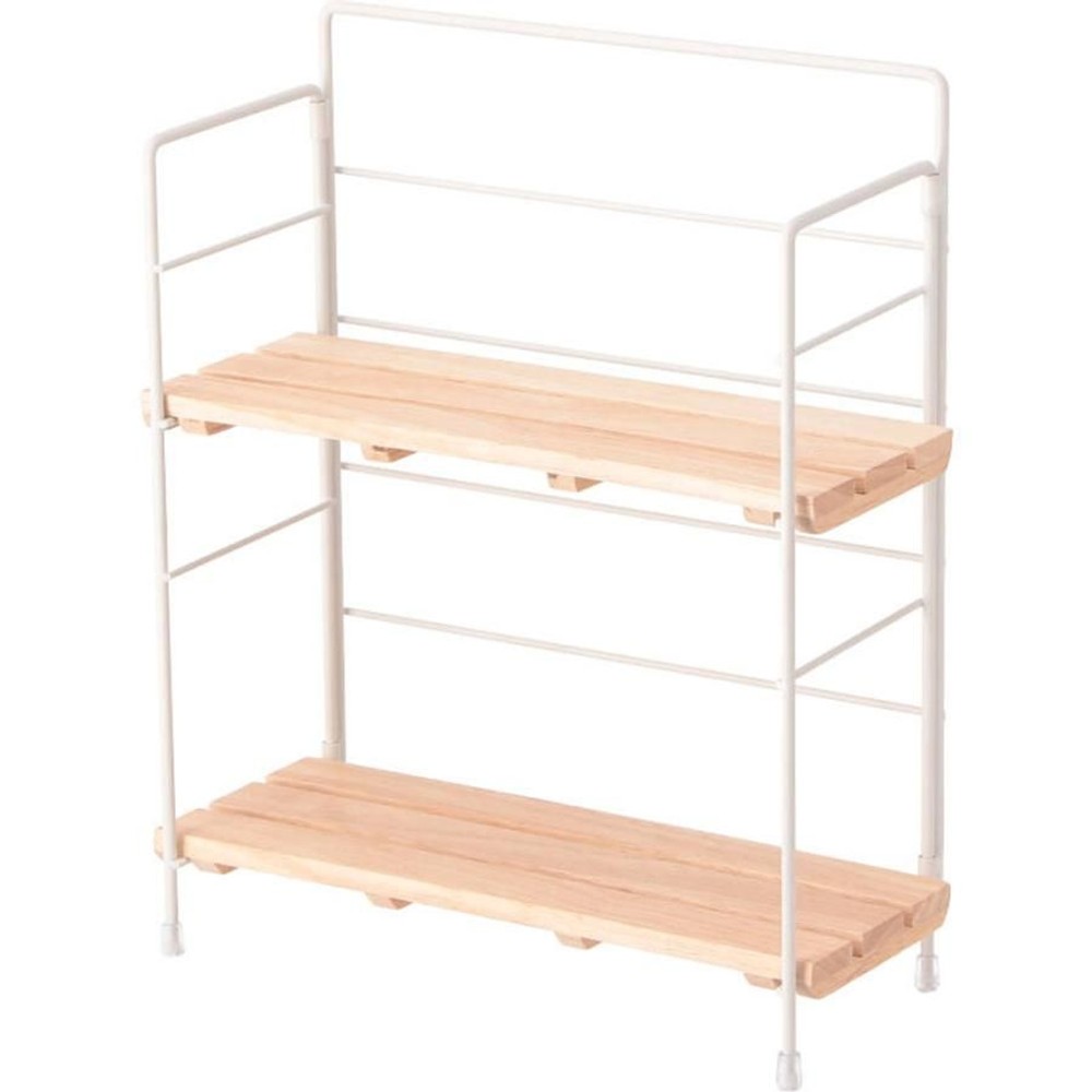 不二貿易 ウッドミニシェルフ 【メーカー直送 代引不可】, ブラック, BK