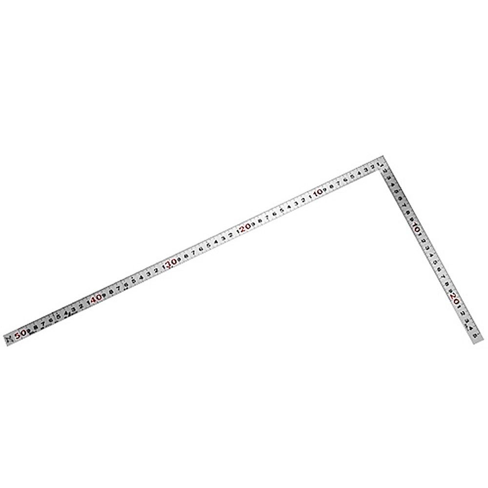 曲尺平ぴた シルバー 50cm／1尺6寸 併用目盛, シルバー, 50cm／1尺6寸