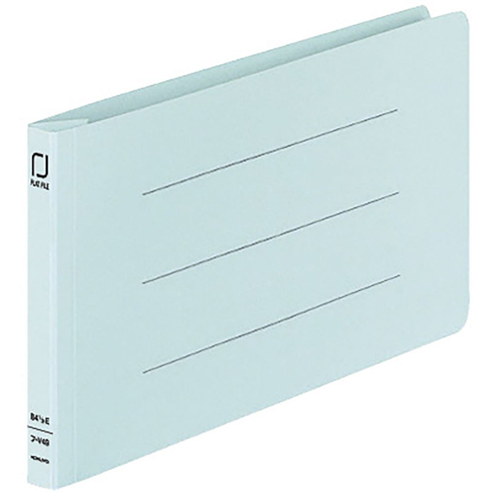 コクヨ　統一伝票用フラットファイル　青　フーＶ４９Ｂ, 青, B4 1/3-E