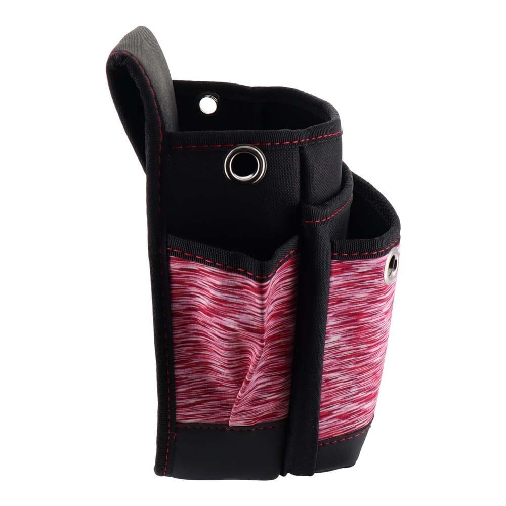 DBLTACT スパンデックスシリーズ　腰袋3段大ワイド　レッドDT-03W, ブラック, 3段